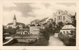 JUDAICA Hranice Czechoslovakia, Synagogue, Jewish Life, Castle 1953
