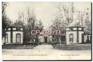 Old Postcard From The Pavilions Rambouilet Laiterie De La Reine