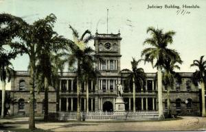 hawaii, HONOLULU, Judiciary Building (1910) Stamp