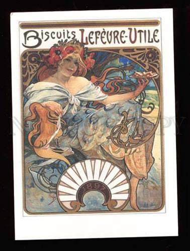 3020318 Biscuit Advertisement. Alphonse MUCHA. Modern