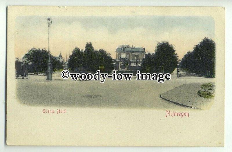 ft1522 - Netherlands - Nijmegen , Oranje Hotel - Early undivided back postcard