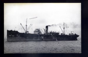 ca0680 - Pool Shipping Cargo Ship - Alderpool , built 1936 - postcard