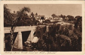 PC MALANG GEZICHT VAN UIT HET HOTEL SPLENDID INDONESIA (a25923)