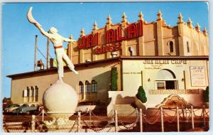 TIJUANA, Mexico  FRONTON JAI ALAI PALACE  c1950s Cars     Postcard