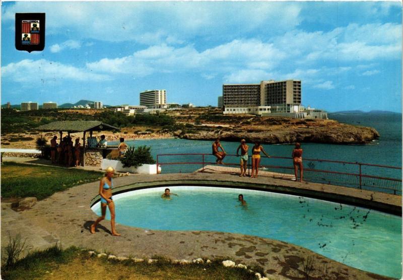 CPA Espagne-Mallorca-Plage Tropicana et Cirques de Mallorca (323027)