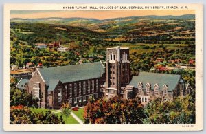 Myron Taylor Hall College Of Law Cornell University Ithaca New York NY Postcard