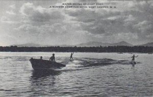 New Hampshire West Ossipee Water Skiing At Camp Cody Artvue