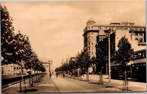 Market Street, Johannesburg South Africa Vintage Photo Postcard H24