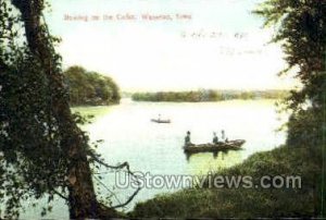 Boating on the Cedar - Waterloo, Iowa IA  