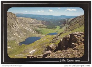 Colorado Chicago Lakes On Slopes Of Mt Evans