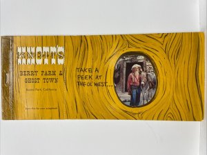 Knott's Berry Farm & Ghost Town Buena Park, CA Oversize Postcard - 10 Photos