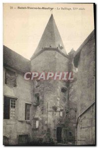 Old Postcard Chateau St. Tierre le Moutier The Bailiwick