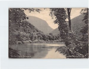 Postcard On the Upper Delaware Water Gap Pennsylvania USA