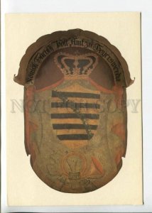 441703 Germany postal history coat of arms of Saxony Old postcard