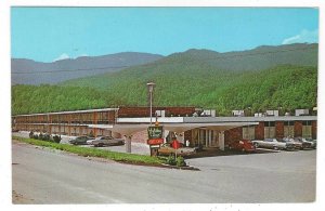 70's postcard, Holiday Inn, Caryville, Tennessee, standard, chrome