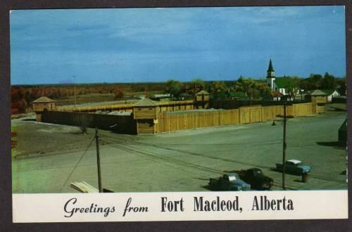 Greetings from Ft FORT MACLEOD ALBERTA CANADA Police