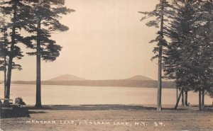 Meacham Lake New York Scenic View Real Photo Vintage Postcard AA110063