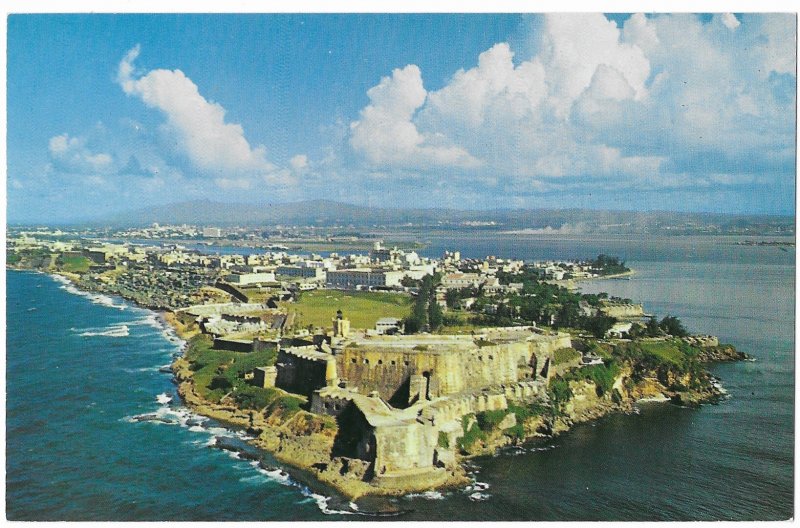 Greetings from Puerto Rico El Morro Castle in San Juan