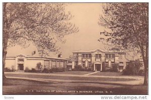 N.Y.S. Institute Of Applied Arts & Sciences, Utica, New York, 1900-1910s