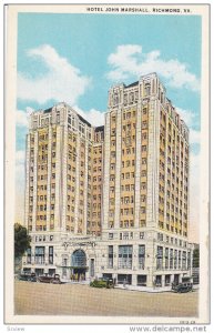 Hotel John Marshall, RICHMOND, Virginia, 1910-1920s