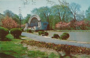 Firemen's Memorial Bandshell in City Park - Reading PA, Pennsylvania - pm 1962
