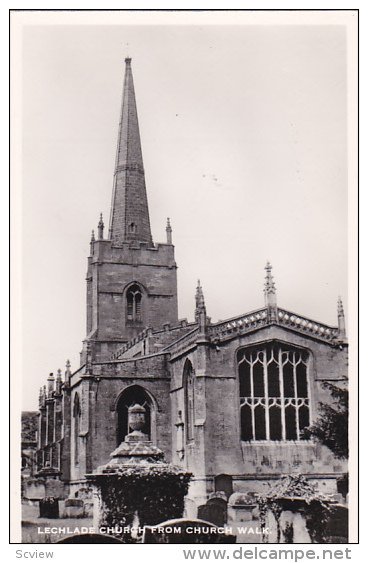 RP, Lechlade Church From Church Walk, LECHLADE (Gloucestershire), England, UK...