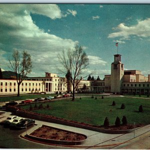 c1950s Santa Fe, N.M State Capitol Building New Mid. Modern Architecture PC A227