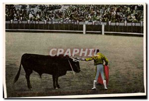 Old Postcard Bullfight Bullfight