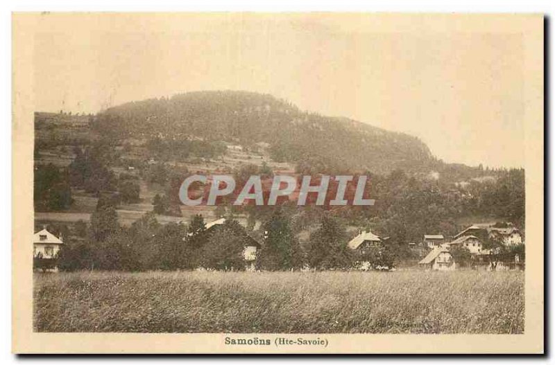 Old Postcard Samoens Haute Savoie