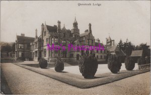 Somerset Postcard - Quantock Lodge, Over Stowey. Posted  RS38861