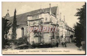 Old Postcard Aix Les Bains L & # 39Abbaye d & # 39Hautecombe Facade
