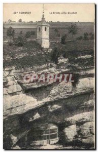 Remonot Old Postcard Cave and steeple