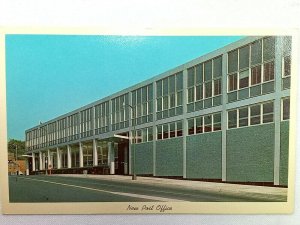 Harrisburg PA-Pennsylvania, New Post Office, Front View, Vintage Postcard