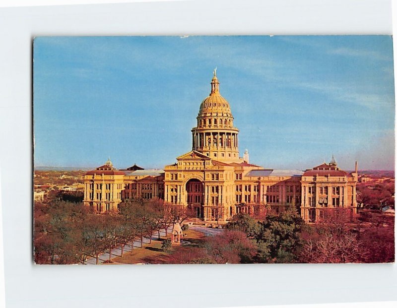 Postcard Texas State Capitol at Austin, Texas