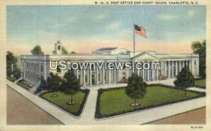 US Post Office in Charlotte, North Carolina