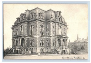 Vintage Court House Mansfield, OH. Original Vintage Postcard P26E