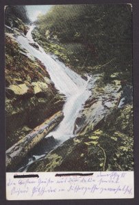 GERMANY 1915, Fieldpost card, The Waterfall, WWI
