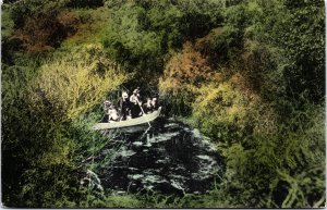 New Zealand Hamurana Springs Rotorua Vintage Postcard 09.92