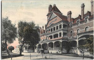 HOTEL EL PASO DE ROBLES Paso Robles Hot Springs, CA 1908 Rieder Vintage Postcard