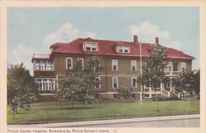 Canada Summerside Prince County Hospital 1951 Prince Edward Island