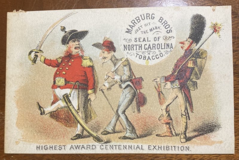 2 Marburg Brother’s Seal of North Carolina Tobacco Cards