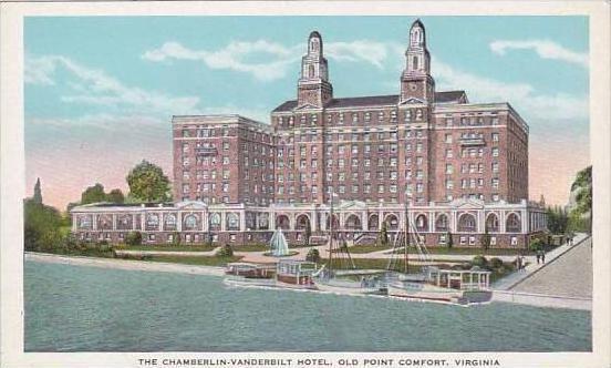 Virginia Old point Comfort The Chamberlin Vanderbilin Hotel