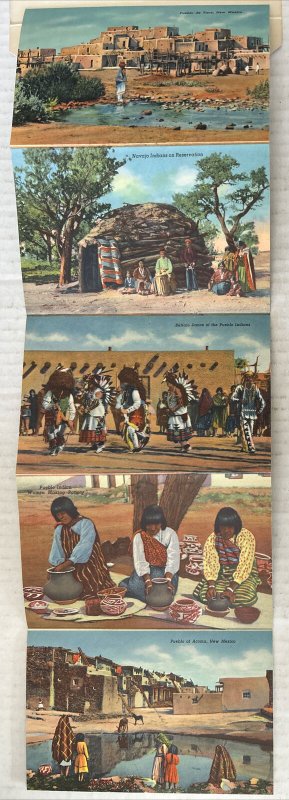 18 Greetings from the Indian Country Postcard Souvenir Folder