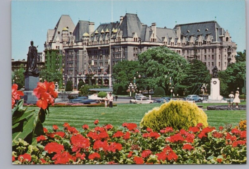 Empress Hotel, Victoria, British Columbia, Chrome Postcard #2