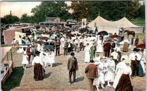 VERONA LAKE PARK, New Jersey  NJ   GRANGERS PICNIC  c 1900s  UDB Postcard