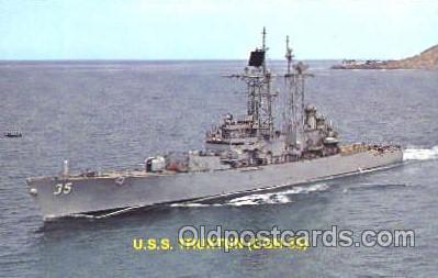USS Truxtun Military Ship Unused 