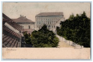 1901 View from Roof Strakonice South Bohemian Czech Republic Postcard