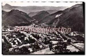 Old Postcard Digne les Bains Lower Alps General view and Valley of Hot Waters