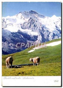 Postcard Modern Farbenfrohe Schweiz