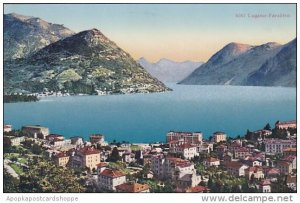 Switzerland Lugano Panorama